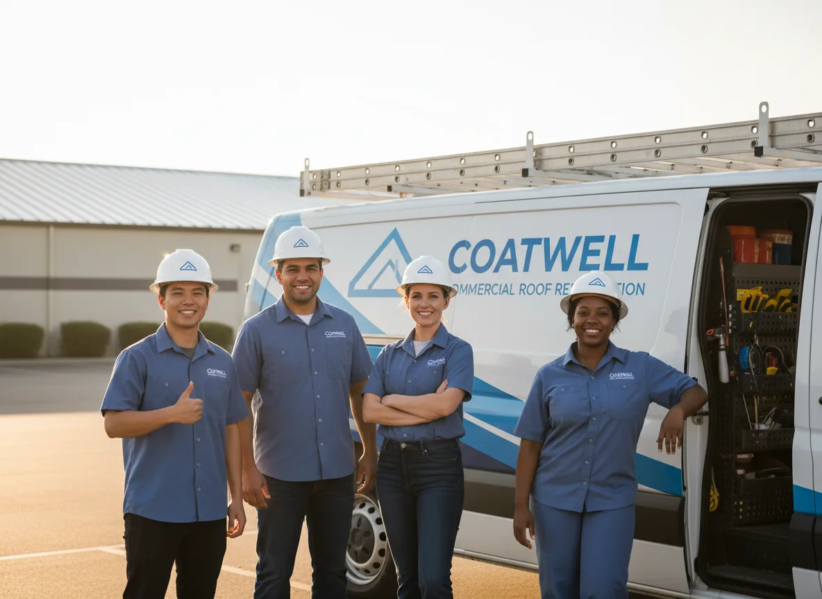 Commercial roof coating company in Bloomington, IL